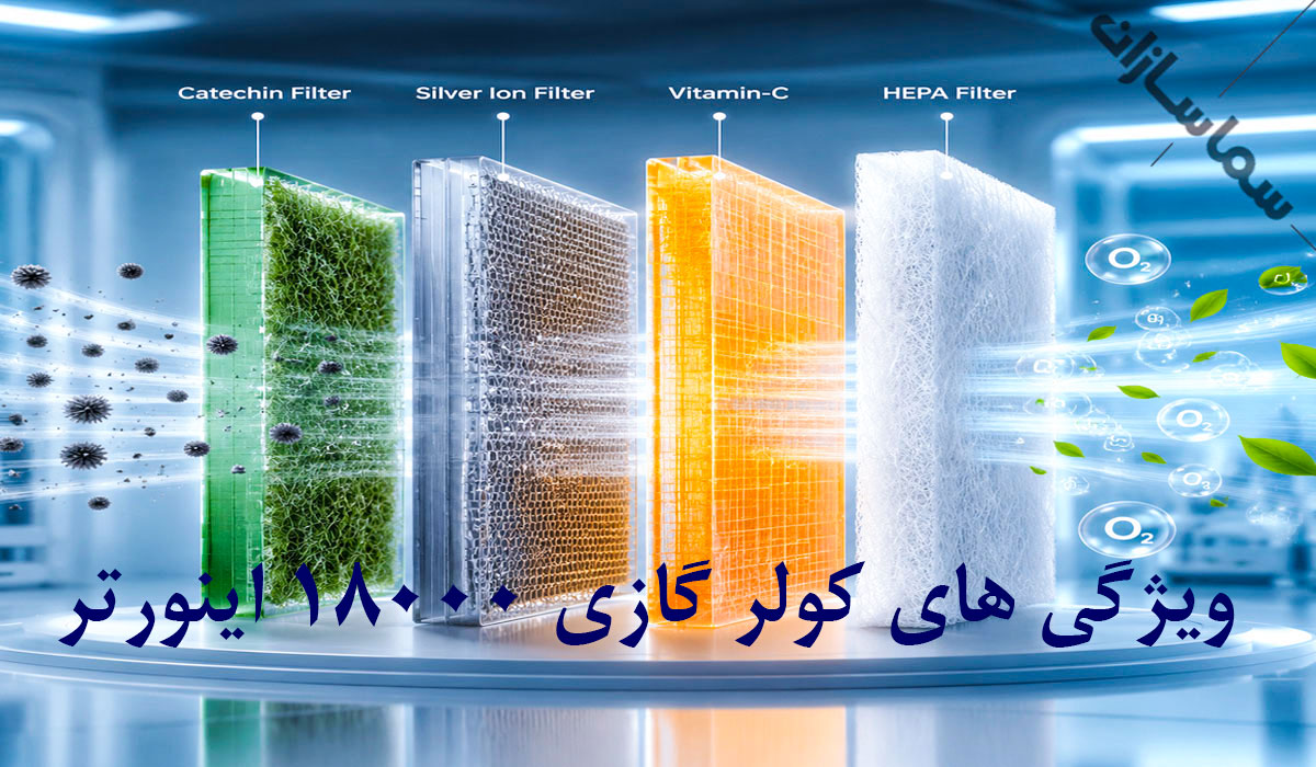 کولر گازی هایسنس 18000 اینورتر