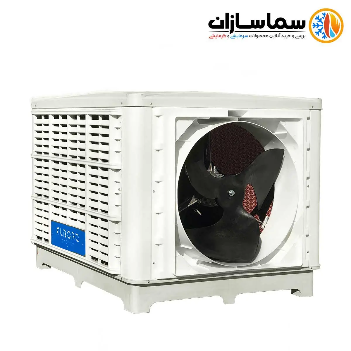کولر آبی پلیمری نیرو تهویه البرز 15000بغل زن تکفاز