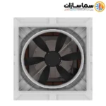 کولر آبی پلیمری صنعتی 30000 بالا زن البرز مدل TYPHOOND