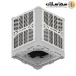 کولر آبی پلیمری صنعتی 25000 پایین زن البرز مدل TYPHOOND