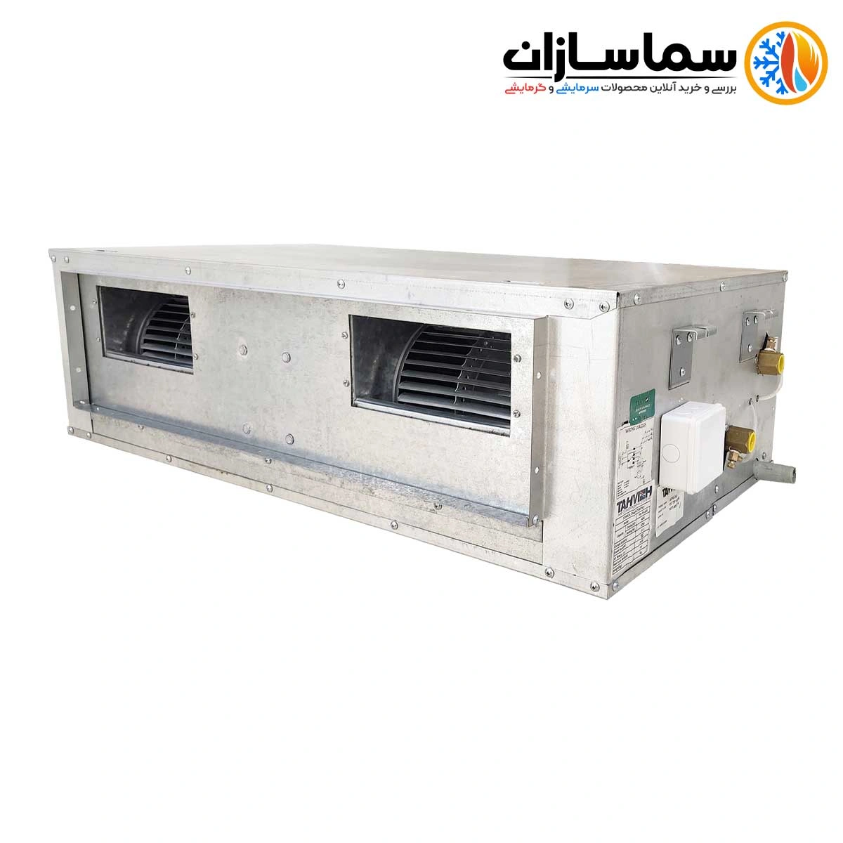 فن کویل کانالی تهویه مدل AR